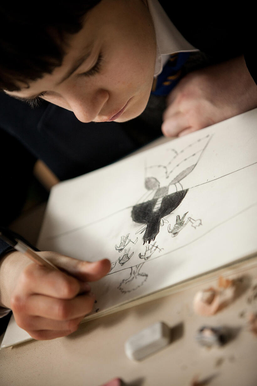 A scene from "A Monster Calls."