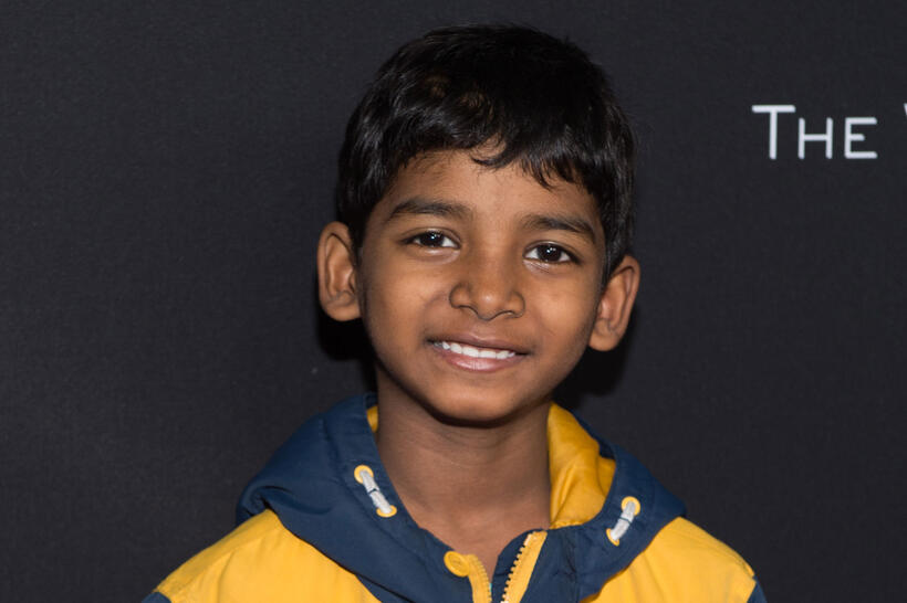 Sunny Pawar at the California premiere of "The Founder."