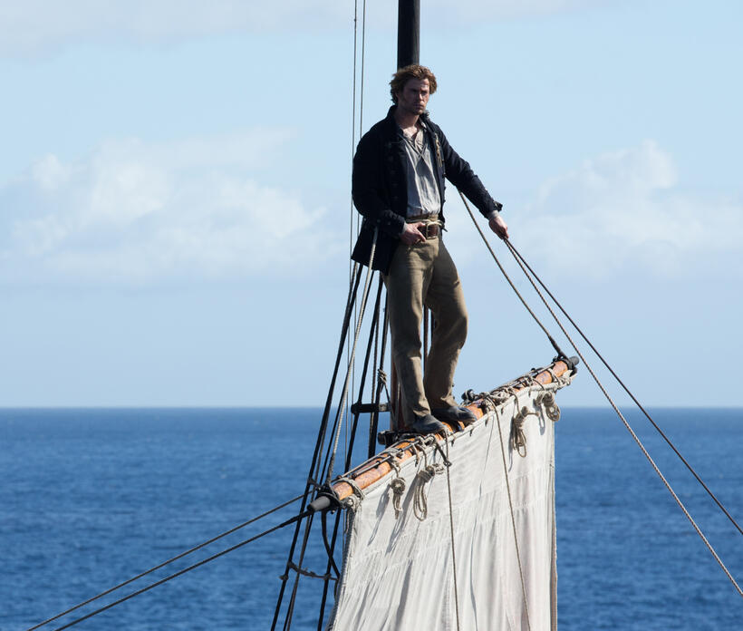 Chris Hemsworth as Owen Chase in "In The Heart Of The Sea."