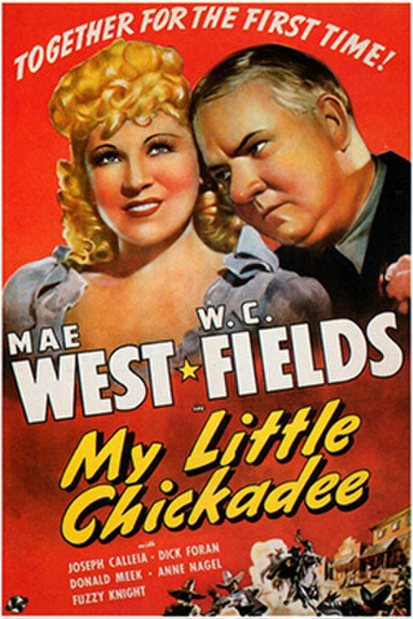 Poster art for "My Little Chickadee."