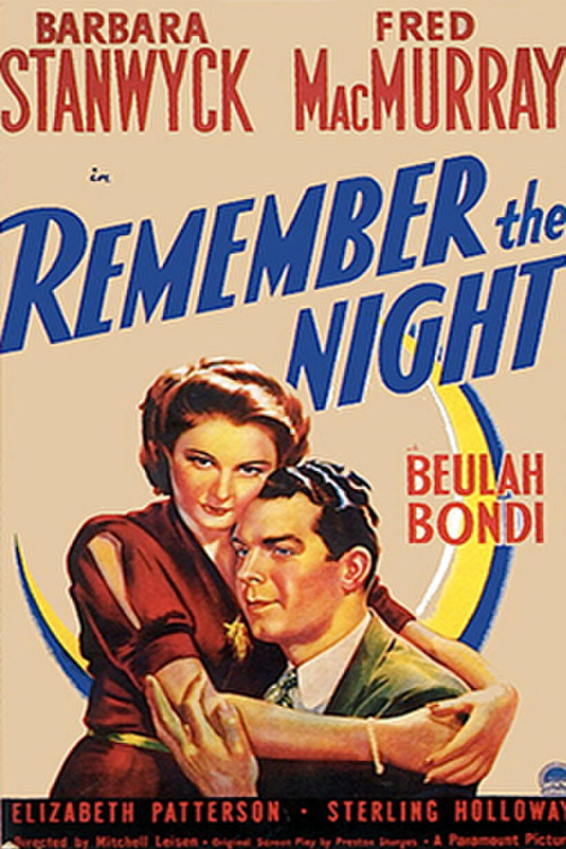Poster art for "Remember the Night."