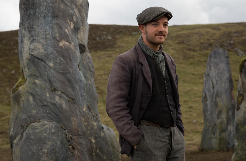 Kevin Guthrie as Ewan Tavendale in "Sunset Song."