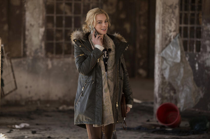 Margot Robbie as Tanya Vanderpoel in "Whiskey Tango Foxtrot."