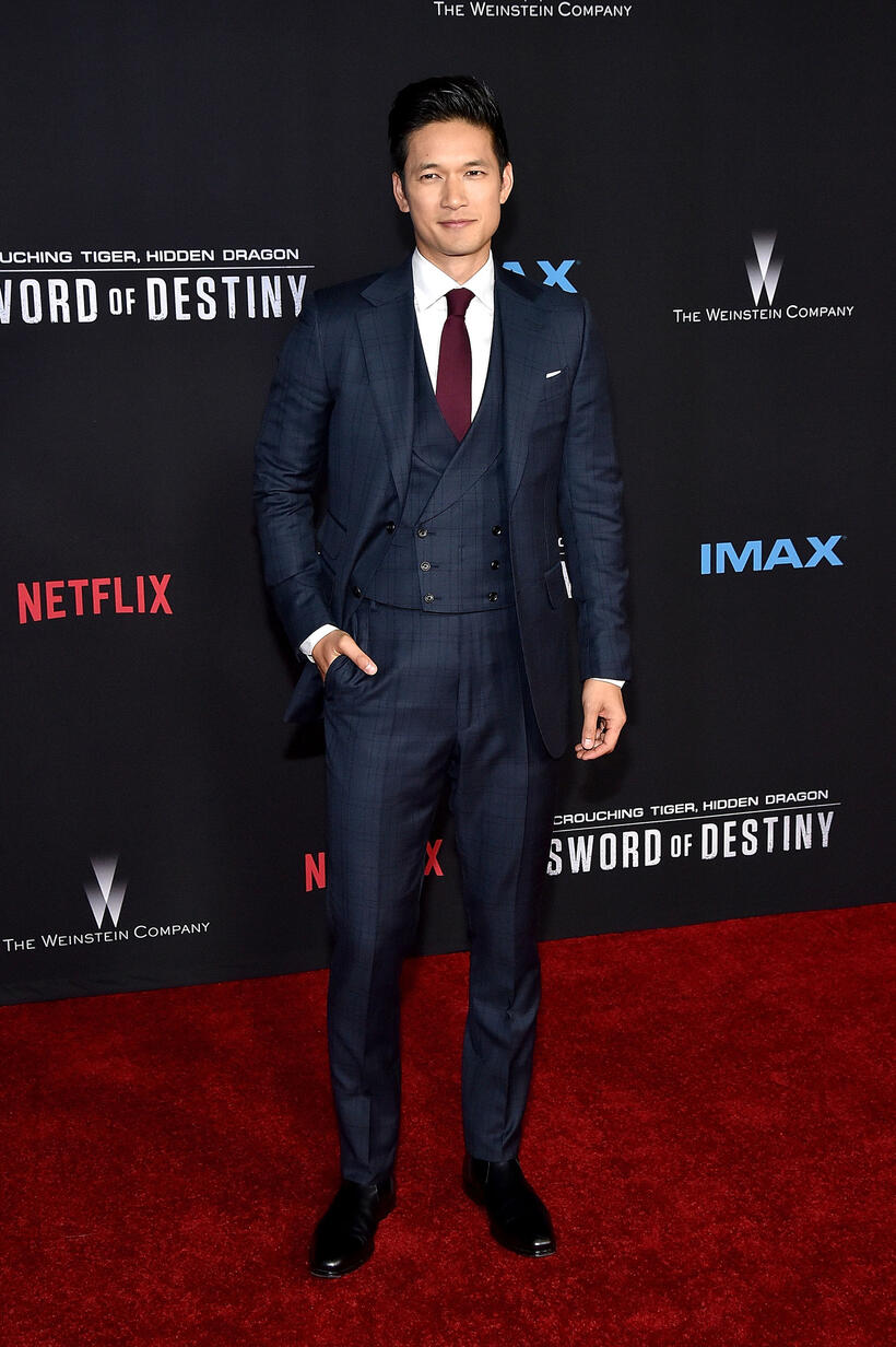 Harry Shum Jr at the California premiere of "Crouching Tiger, Hidden Dragon: Sword of Destiny."