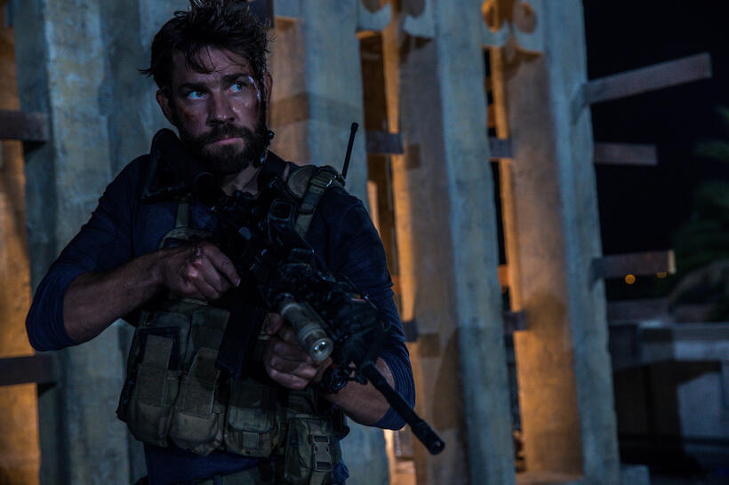 John Krasinski as Jack Silva in "13 Hours: The Secret Soldiers of Benghazi."