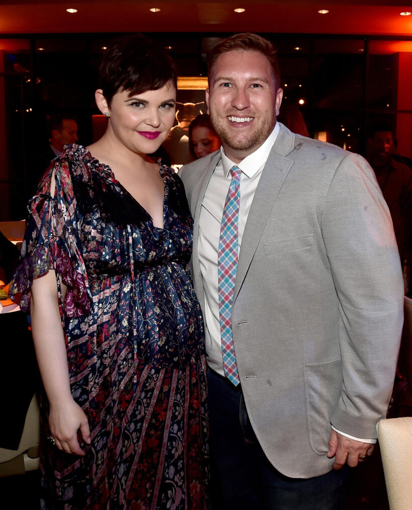 Ginnifer Goodwin and Nate Torrence at the California premiere of "Zootopia."