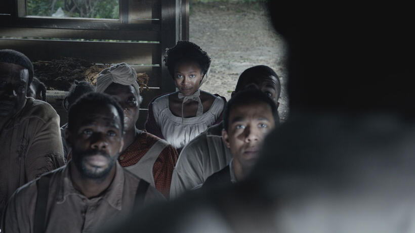 A scene from "The Birth Of A Nation."