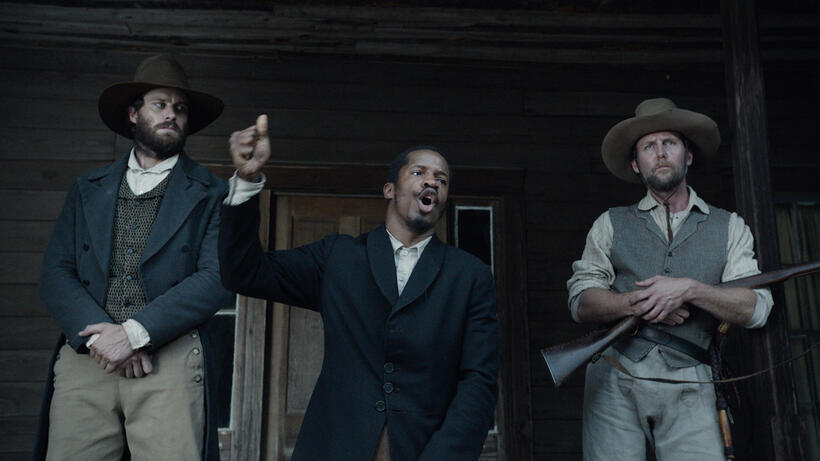 A scene from "The Birth Of A Nation."