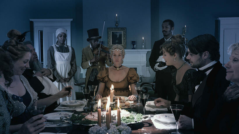 A scene from "The Birth Of A Nation."