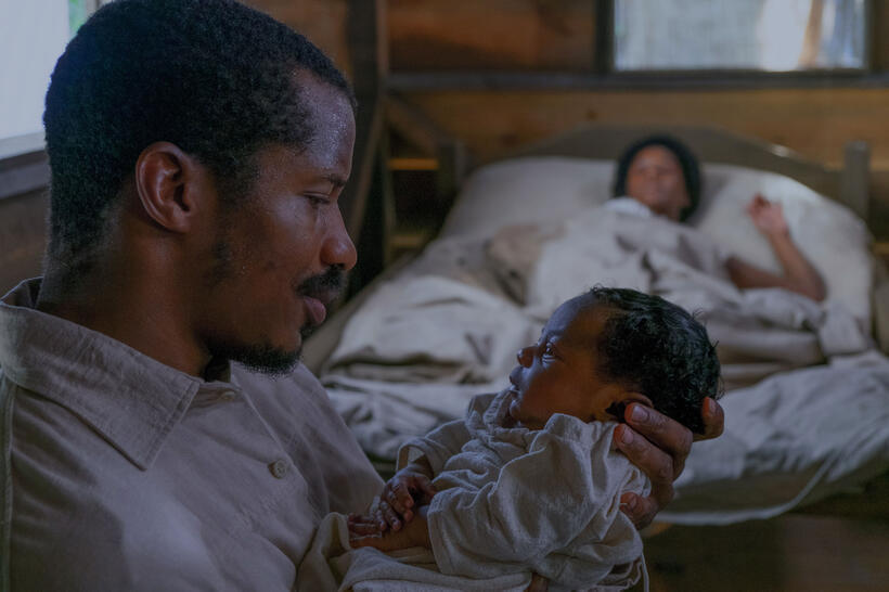 A scene from "The Birth Of A Nation."