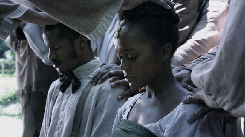 A scene from "The Birth of a Nation."