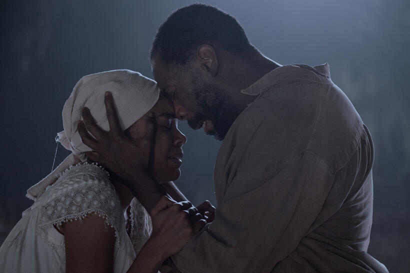 A scene from "The Birth Of A Nation."
