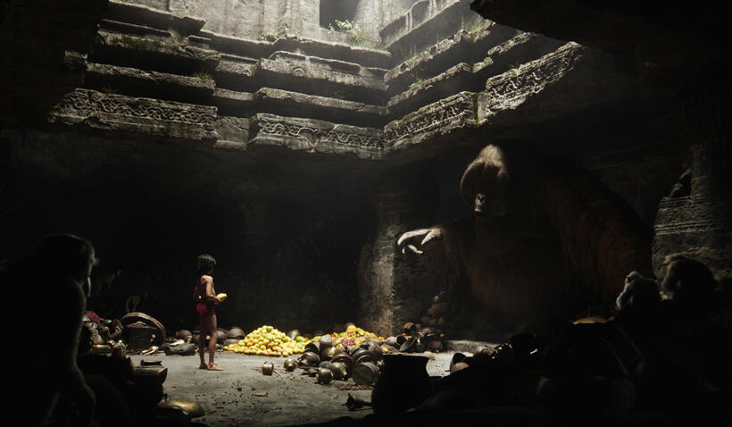 A scene from "The Jungle Book."
