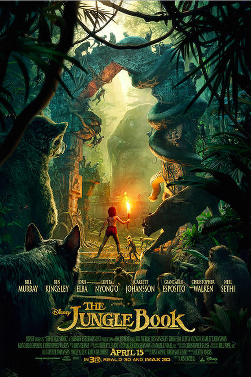 The Jungle Book 3D poster art