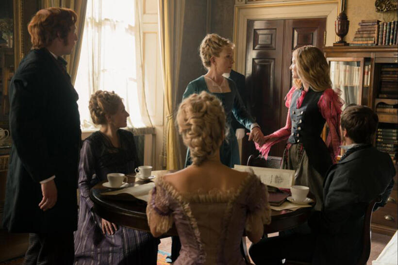 A scene from "Alice Through the Looking Glass."