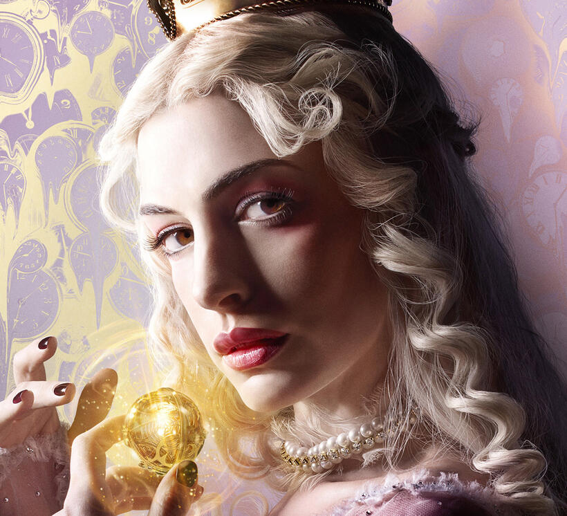 A scene from " Alice Through the Looking Glass."