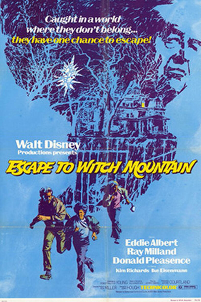 Poster art for "Escape To Witch Mountain."