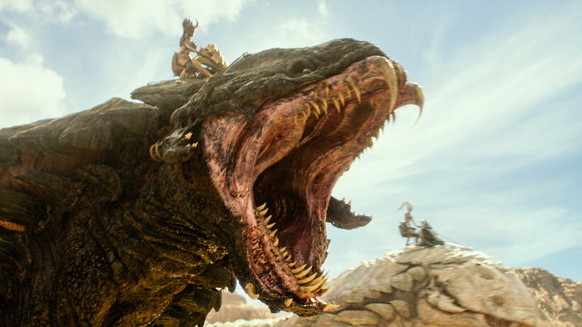 A scene from "Gods of Egypt."
