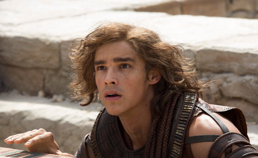 Brenton Thwaites as Bek in "Gods of Egypt."