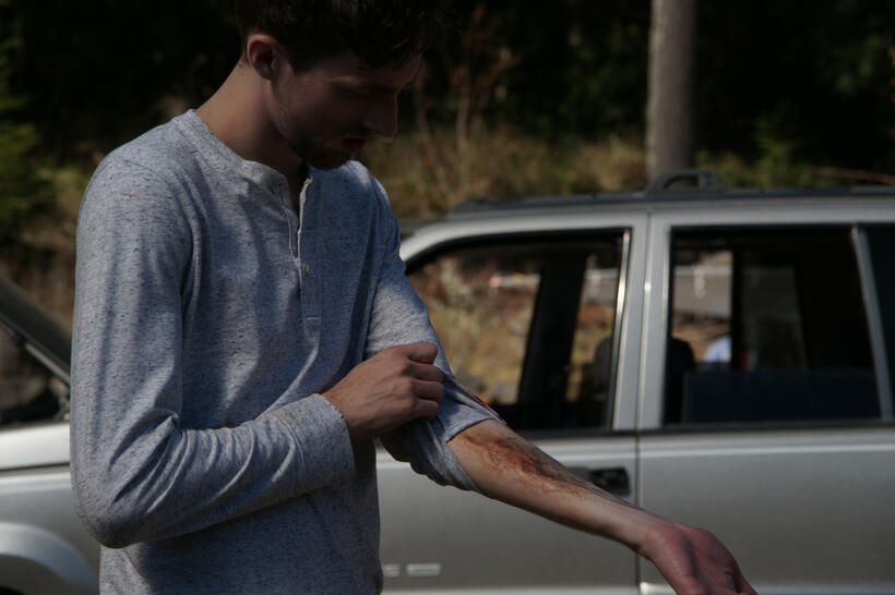 A scene from "Cabin Fever."