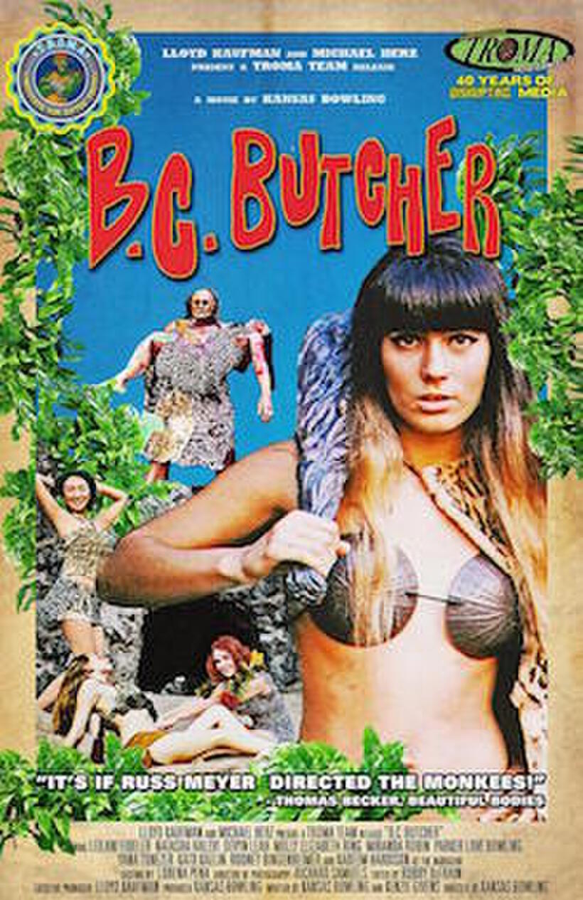 Poster art for "B.C. Butcher." 