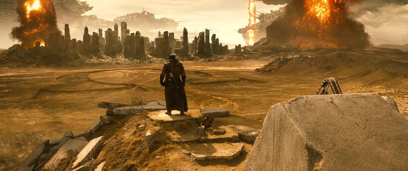 A scene from "Batman v Superman: Dawn of Justice."