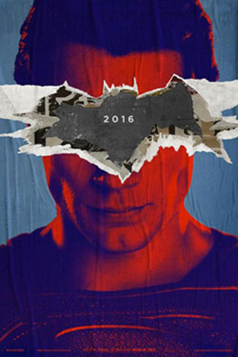 Batman v Superman: Dawn of Justice 3D poster art