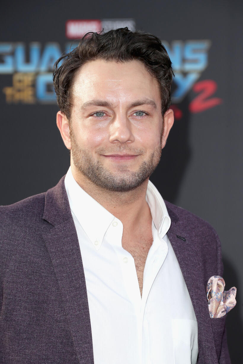 Jonathan Sadowski at the California premiere of "Guardians of the Galaxy Vol. 2."