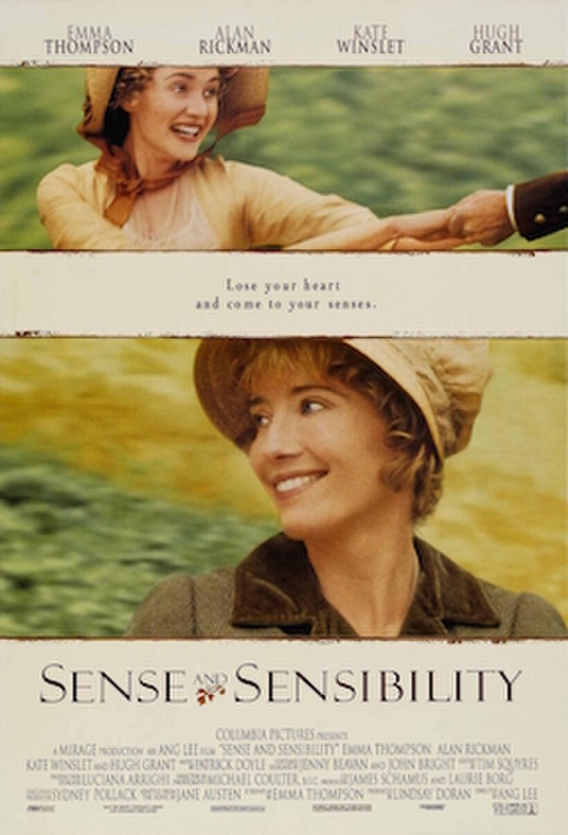 Poster art for "Sense and Sensibility."
