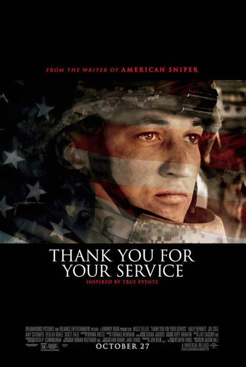 Thank You for Your Service poster art