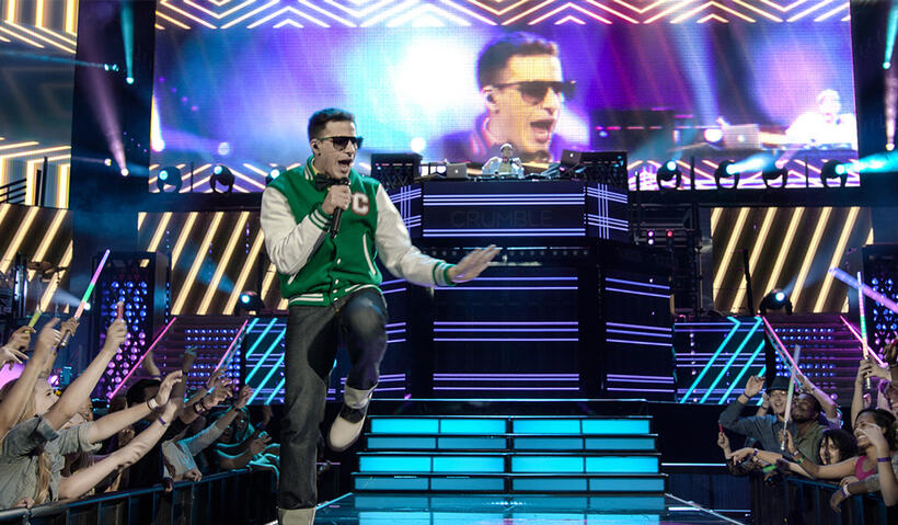 A scene from "Popstar: Never Stop Never Stopping."
