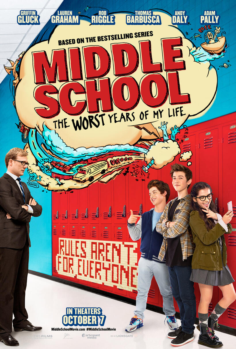 Middle School: The Worst Years of My Life poster art