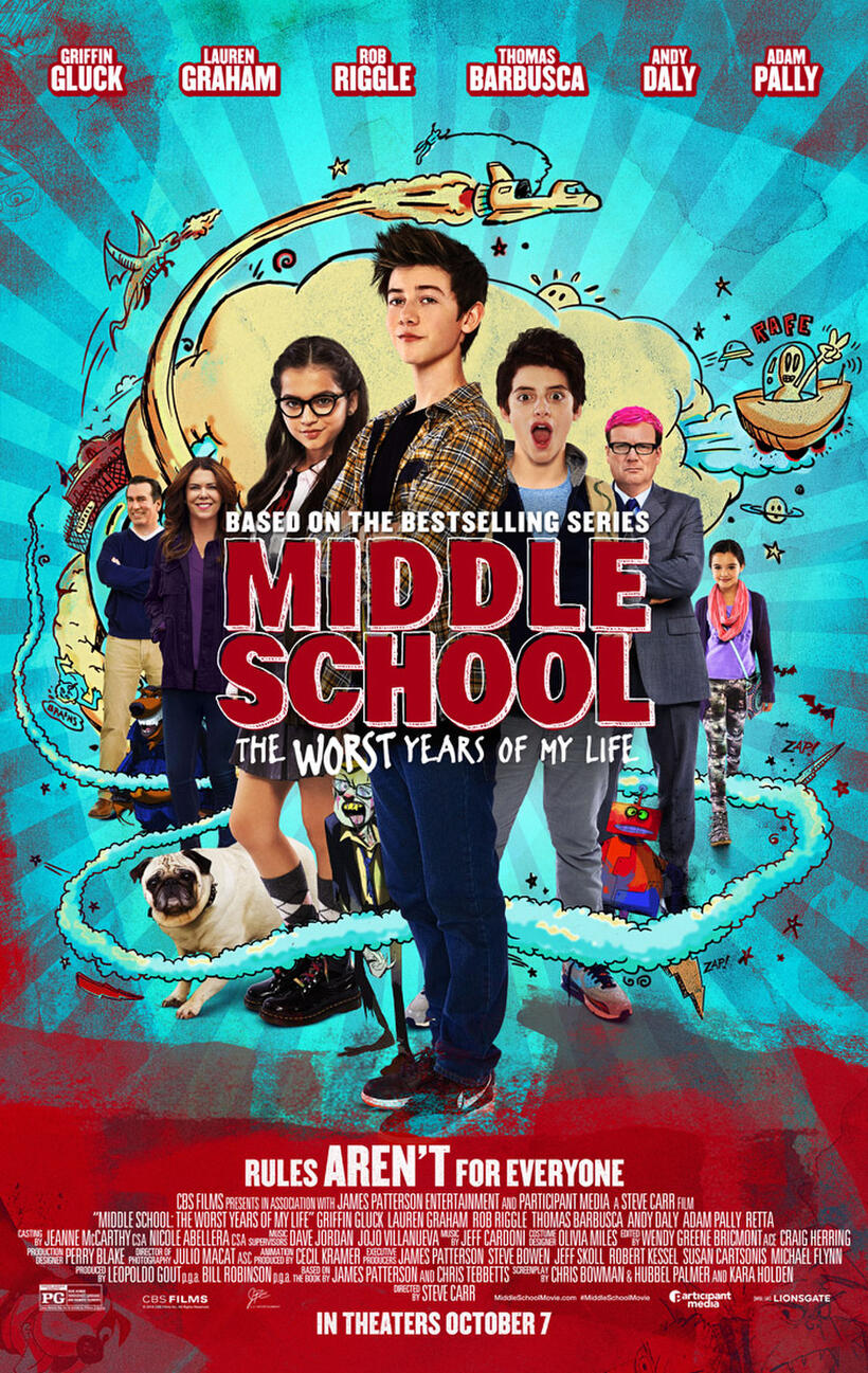 Middle School: The Worst Years of My Life poster art