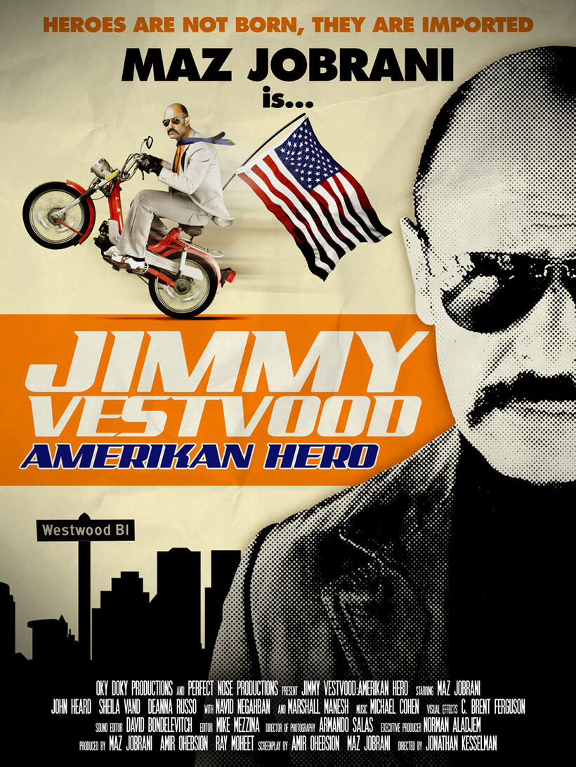  Jimmy Vestvood: Amerikan Hero poster art