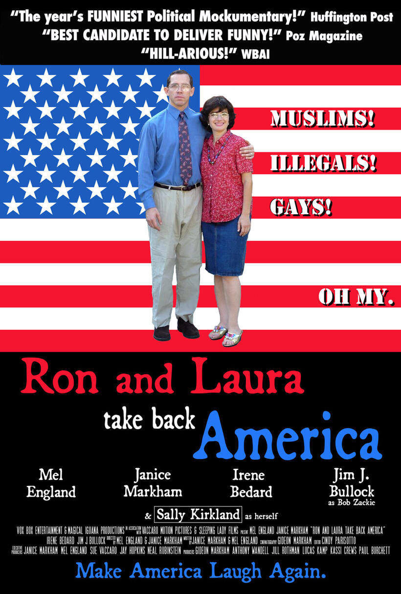 Ron and Laura Take Back America poster art