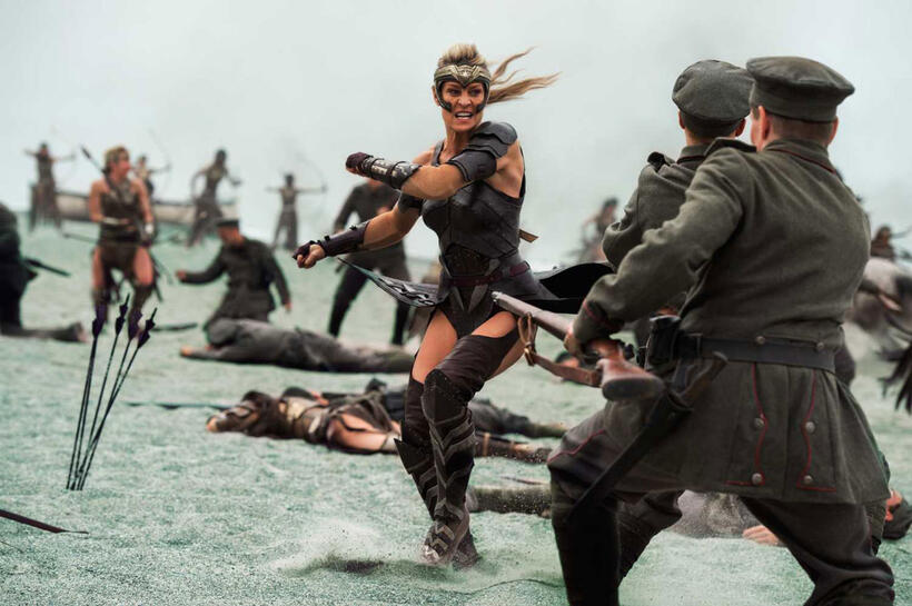 Robin Wright as Antiope in "Wonder Woman."