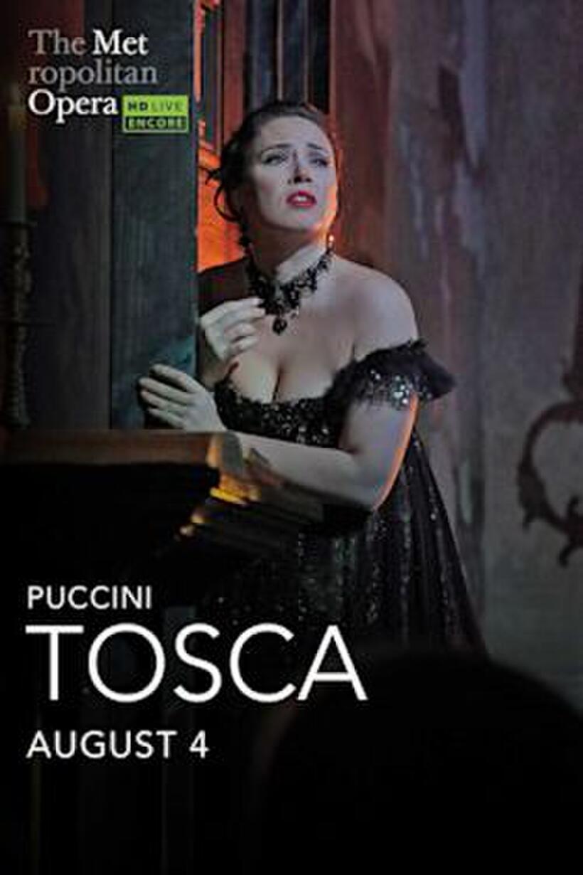 Poster art for "Met Summer Encore: Tosca".
