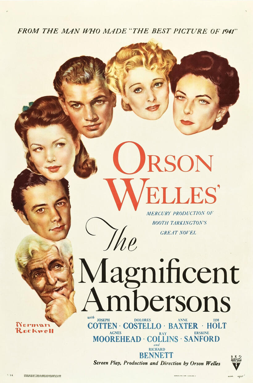 The Magnificent Ambersons poster art