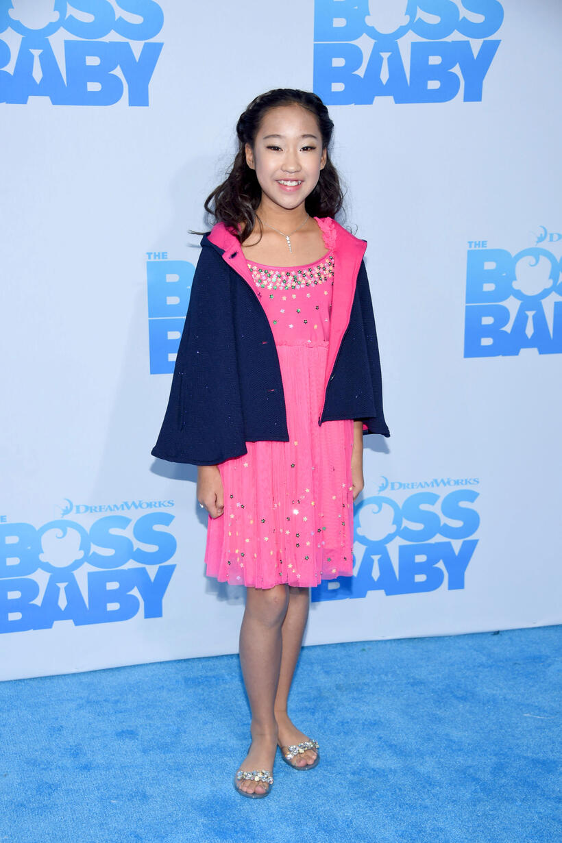 ViviAnn Yee at the New York premiere of "The Boss Baby."