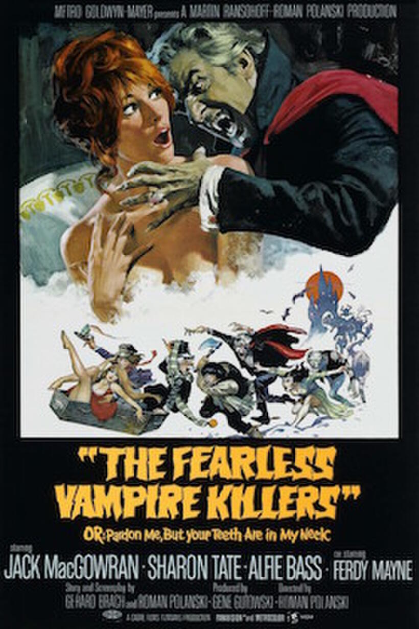 Poster art for "The Fearless Vampire."