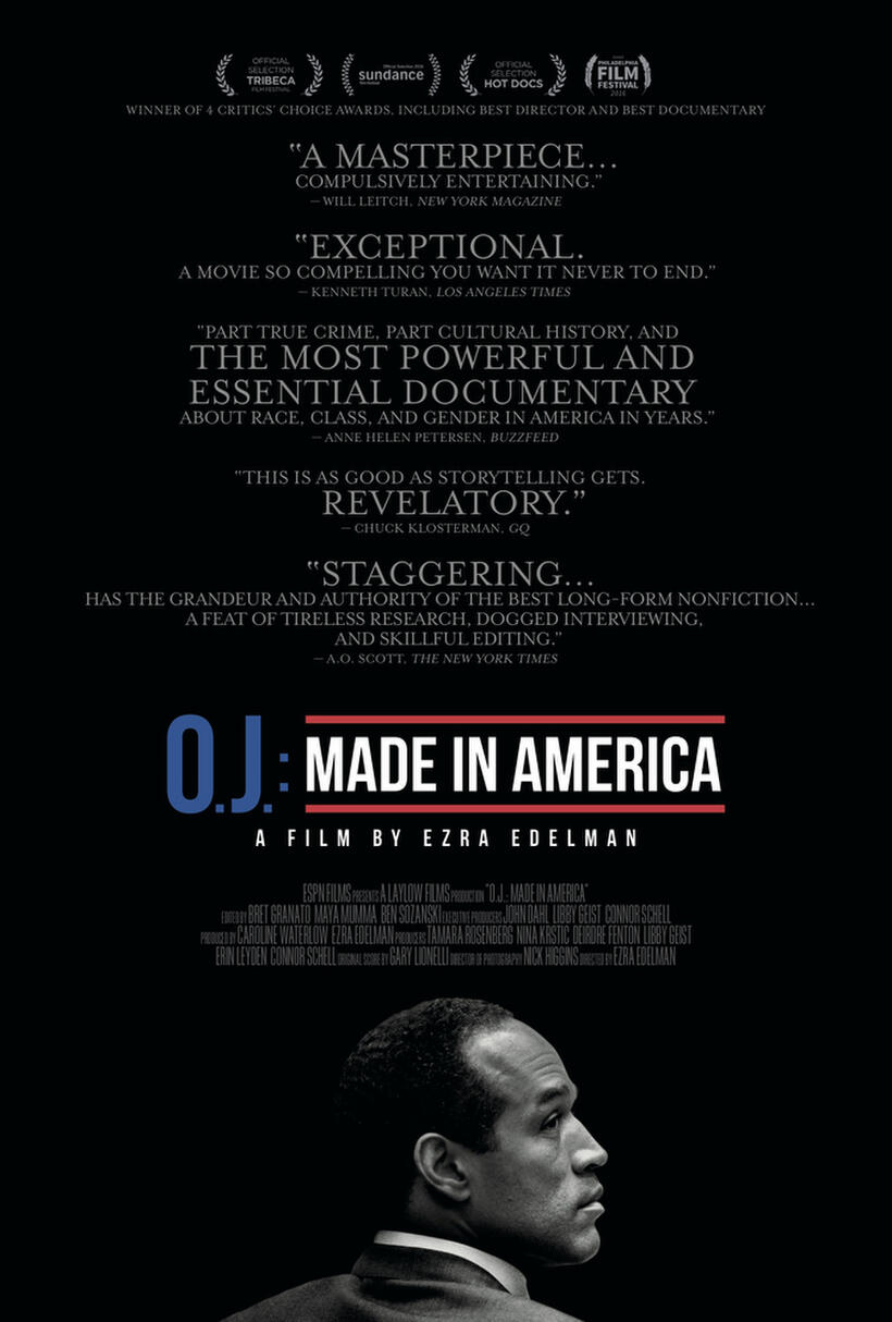 OJ Made In America poster art