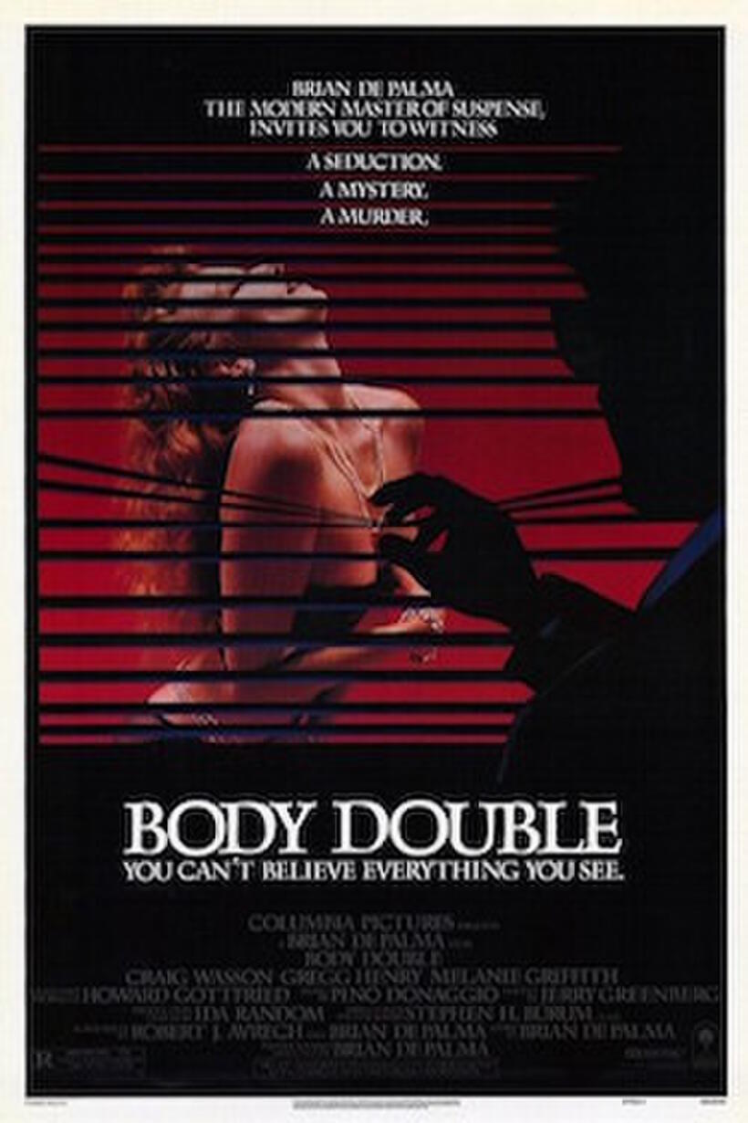 Poster art for "Body Double."