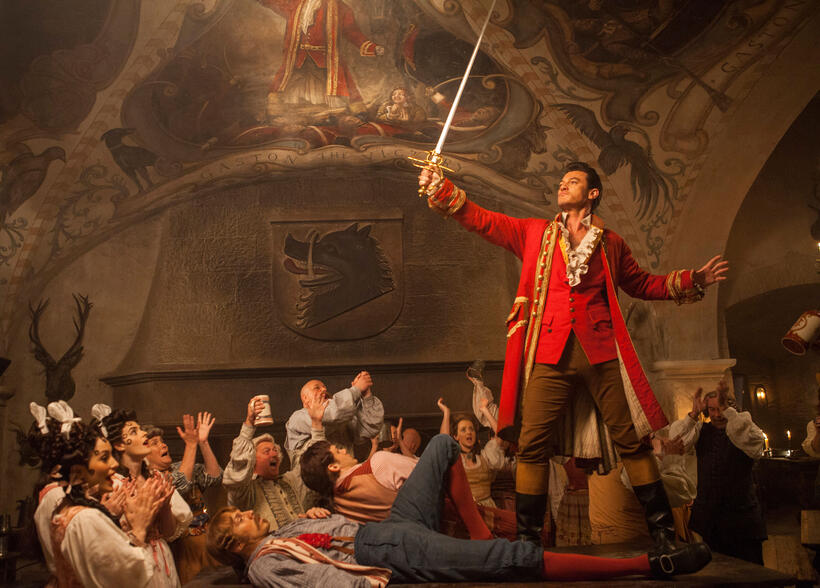 A scene from "Beauty And The Beast."