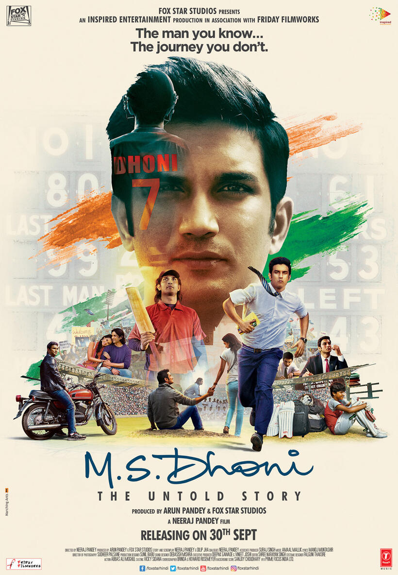 M.S. Dhoni: The Untold Story poster