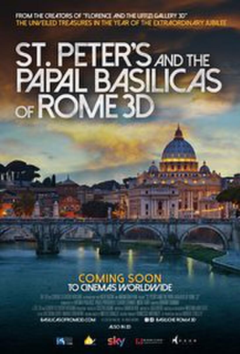 St. Peter's and the Papal Basilicas of Rome 3D poster