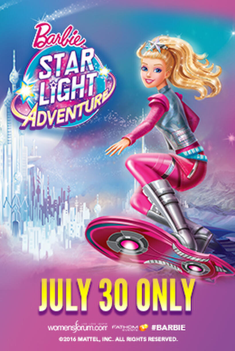 Poster art for "Barbie™ Star Light Adventure."