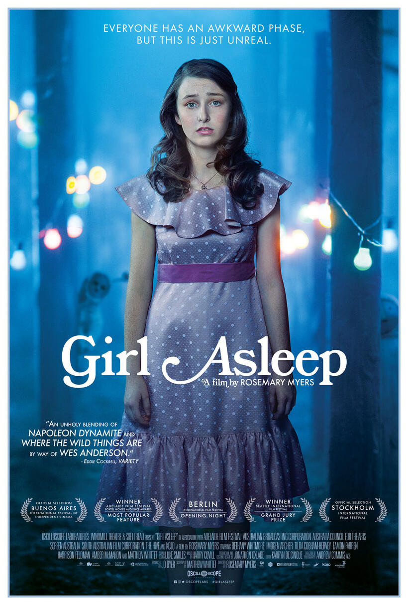 Girl Asleep poster art