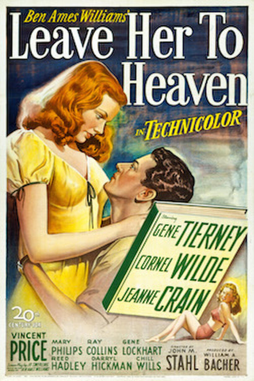 Poster art for "Leave Her to Heaven."