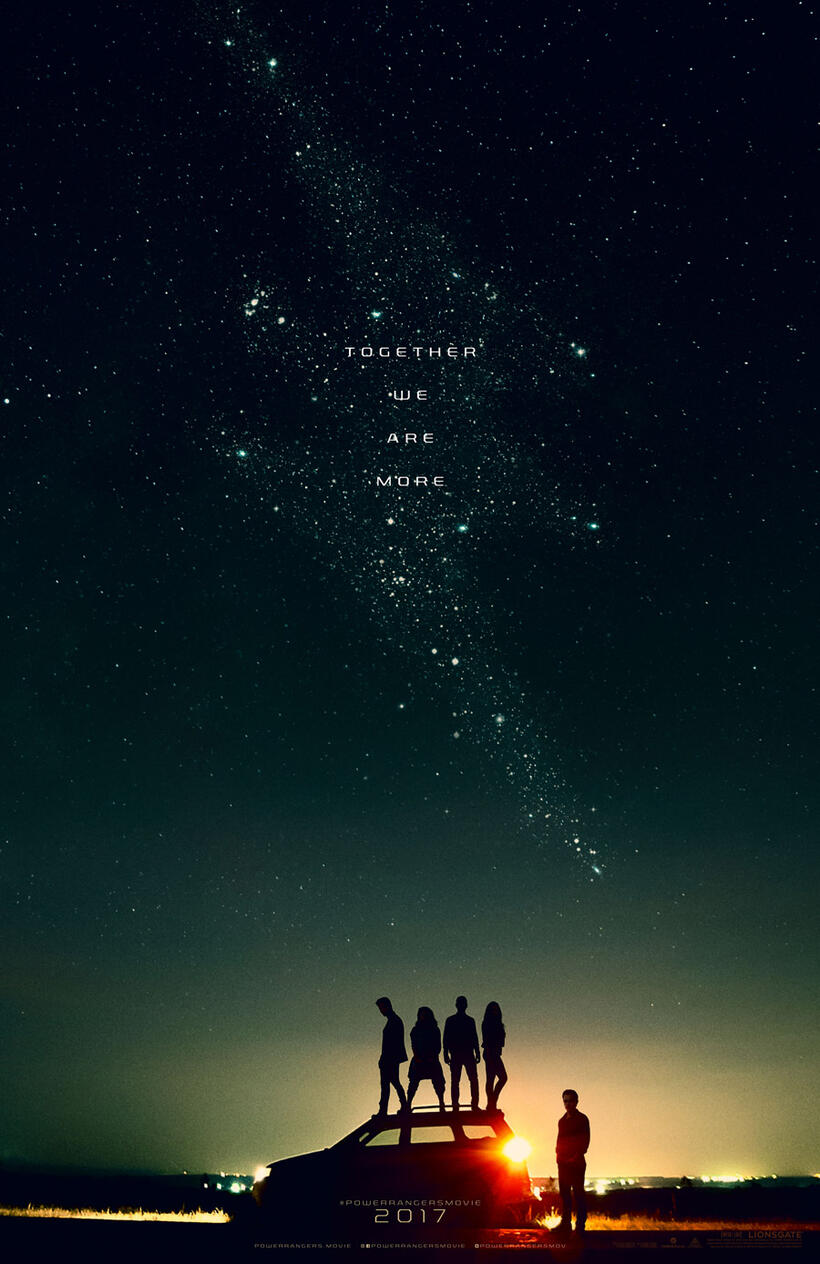 Power Rangers poster art