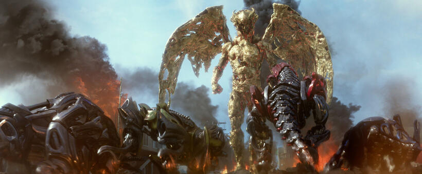 A scene from "Power Rangers."